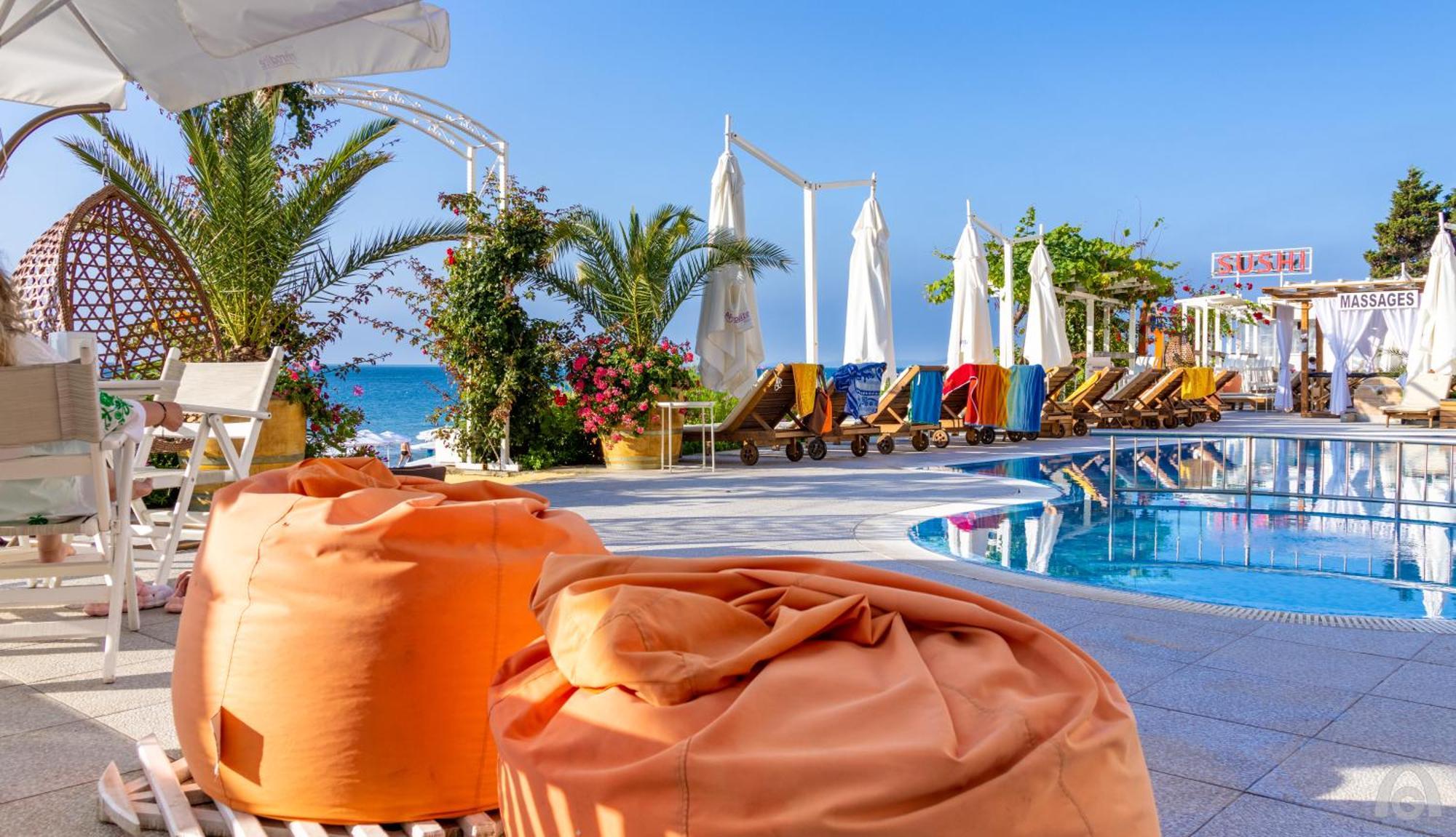 Aphrodite Beach Hotel Nesebar Exterior foto