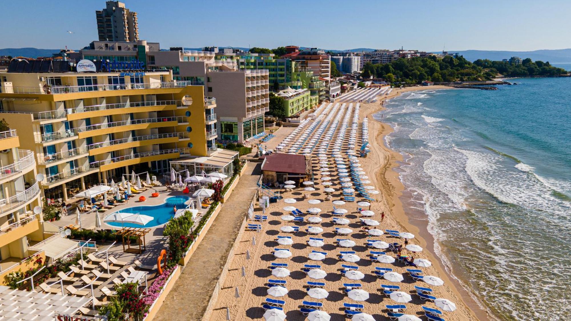 Aphrodite Beach Hotel Nesebar Exterior foto