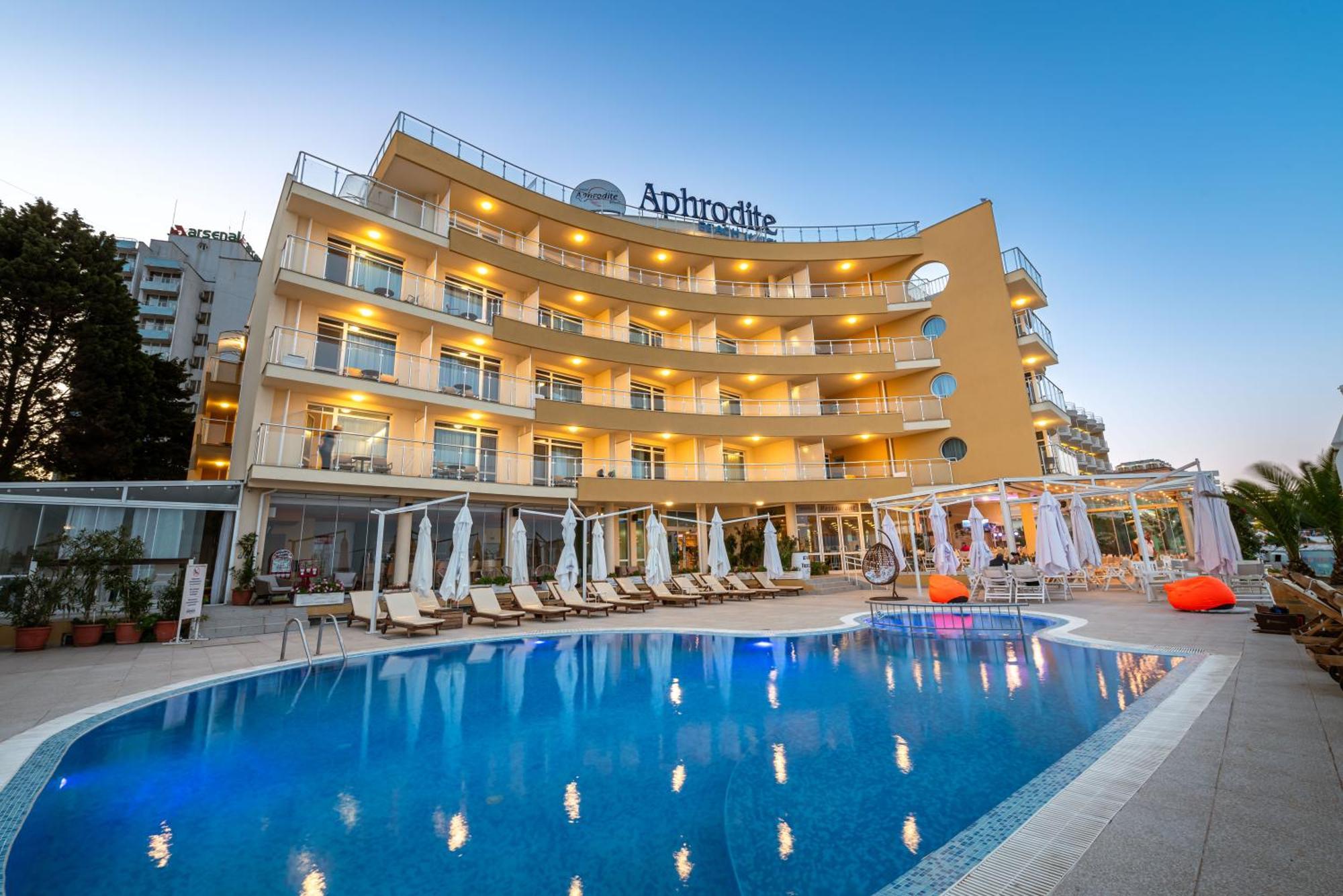 Aphrodite Beach Hotel Nesebar Exterior foto